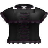 Emo Gothic Lace Corset Top Black