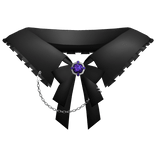Emo Gothic Ribbon Collar 1.0