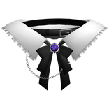 Emo Gothic Ribbon Collar w/ Choker 1.0