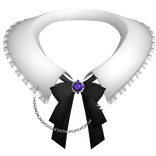 Emo Gothic Ruffled Collar