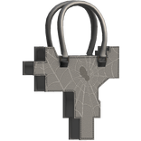 Emo Gothic Web Leather Bag