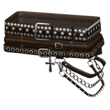 Emo Gothic Y2K Stacked Belts Black