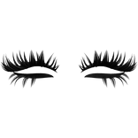 ♡ emo lashes