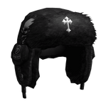 Emo Patches Cross Ushanka