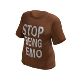 Emo Shirt Brown