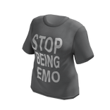Emo Shirt Gray