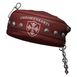 Emo Vintage Goth Y2K Chrome Beret Red