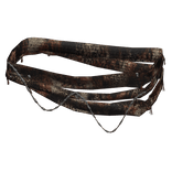 Orange Animal Print Emo Waist Wrap