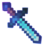 Enchanted Minecraft Steve Sword