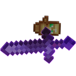 Enchanted Pixel Netherite Sword And Totem
