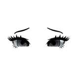 endearingly grey eyes