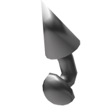 Engrave Eyebrow Piercing (Silver)