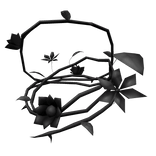 Entwined Dark Fantasy Flower Head