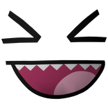 Epic Happy Monster Face