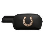 Equestrian Treat Waist Bag Black