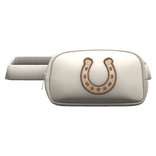 Equestrian Treat Waist Bag White