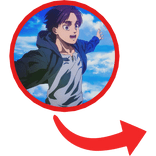 Eren Yeager Red Circle