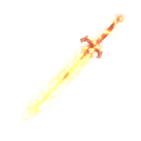 Espada de Fuego luminosa