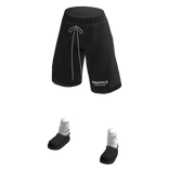 Essential Black Shorts w Black Tasmans