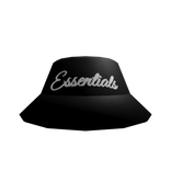 Essentials Bucket Hat - Black 