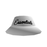 Essentials Bucket Hat - White 