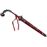 Eternal Samurai Waist Katana - Blood Lily Blossom