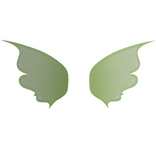 Ethereal Fairy Wings Green