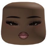 Ethereal Mink Beauty Cheeks Head Brown Skin Tone