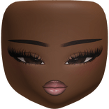 Ethereal Mink Beauty Doll Head Brown Skin Tone