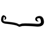 Evil Curled Eyebrows