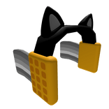 Evil Nyan headphones