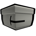 evil paper right glove