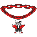 Evil Red Undertale Sans Chain