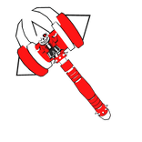 Evil Red Undertale Sans Hammer