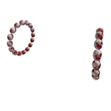 Exclusive Crimson Veil Earrings 