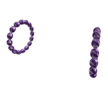 Exclusive Purple Tiger Earrings