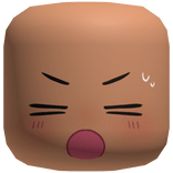 Exhausted Annoyed Chibi Face