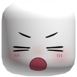 Exhausted Annoyed Chibi Face