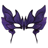 Extravagant Villainess Papillon Mask