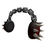Extreme Grunge Spikey Headphone