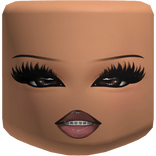 Extreme Smiling Foxy Lash Baddie with Braces