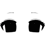 emotionless 3D anime moe eyes