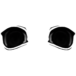 #eyes of regret (*μ_μ) black empty eyes