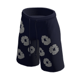 Fashion Denim Tears Shorts (Blue)