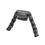 Emo Y2k Grunge Striped Shrug Sweater