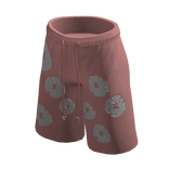 Fashion Denim Tears Shorts (Pink)