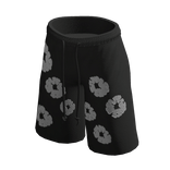 Fashion Denim Tears Shorts (Black)