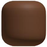 Faceless Dark Orange Head