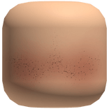 Faceless Freckled Blush Mask Light Skin Tone