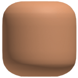 Faceless Nougat Head